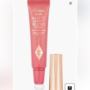 NIB Charlotte Tilbury Pillow Talk Matte Beauty Blush Wand - Pillow Talk